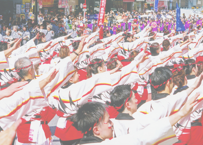 ｢踊り手の渡」対比地達吉氏