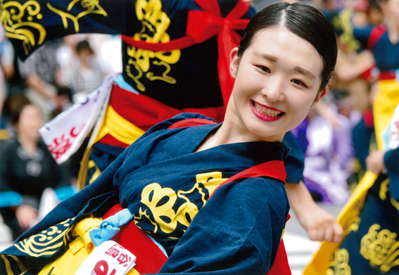 「おはら祭の華」山根桂子氏