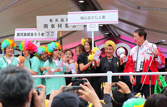 ラブハチ賞：●NPO法人 鹿児島県盲ろう者友の会●奄美高校 関東同窓会●純心おごじょ連